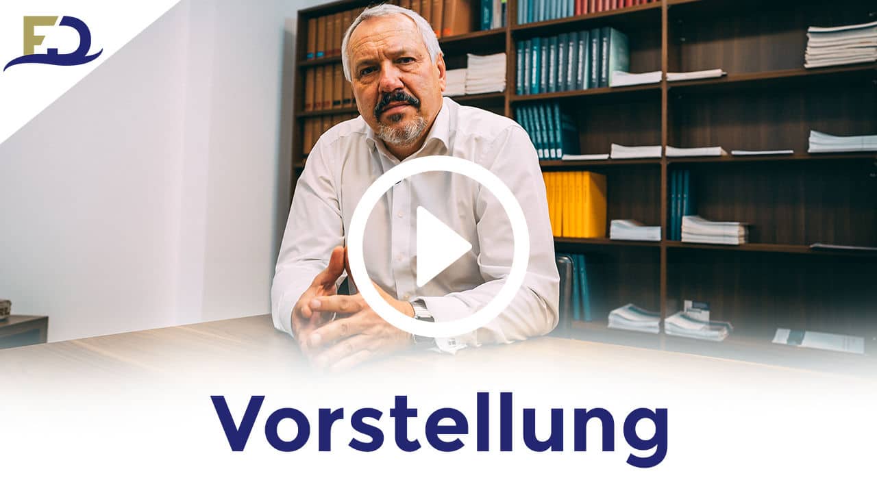 Vorstellung Rechtsanwalt Günter Fenderl - Youtube Video Fenderl & Dietrich